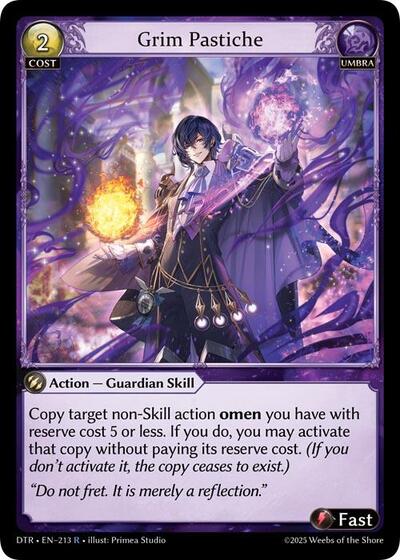 Grim Pastiche [Foil] [DTR]