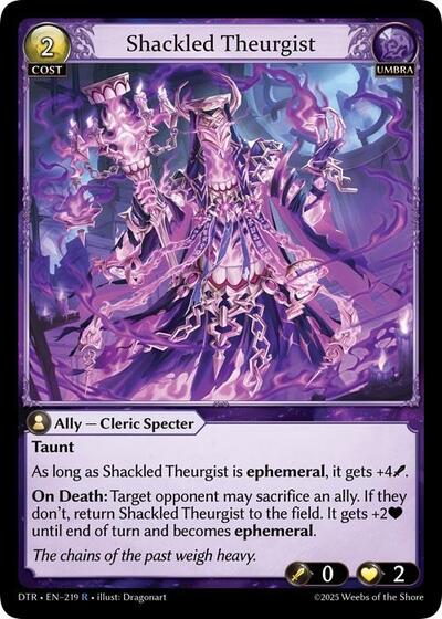 Shackled Theurgist [Normal] [DTR]
