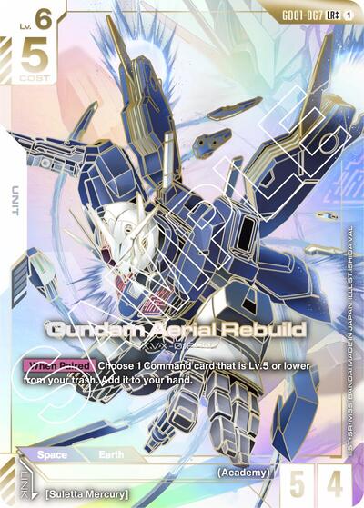 Gundam Aerial Rebuild  [LR+plus] (GD01-067)