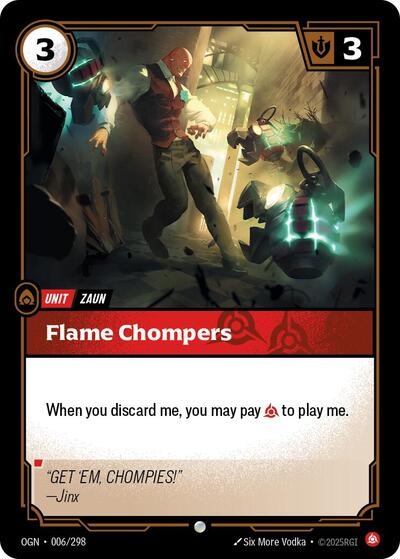 Flame Chompers [OGN-006/298] [Normal]