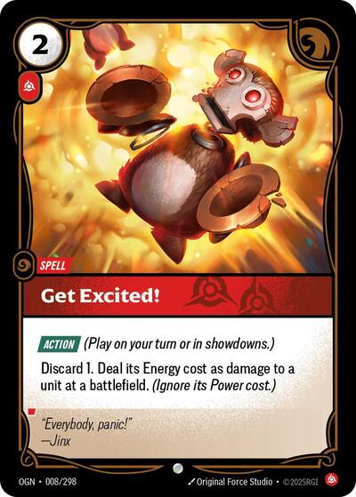 Get Excited [OGN-008/298] [Normal]
