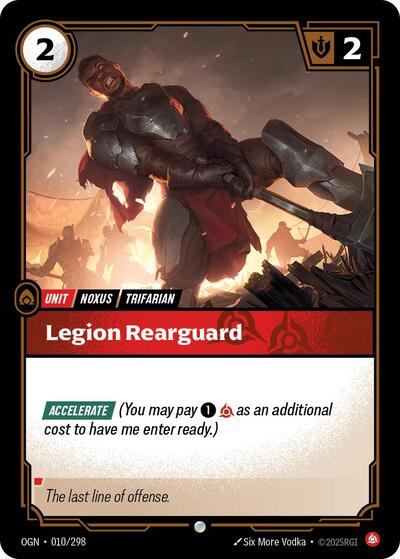 Legion Rearguard [OGN-010/298] [Normal]
