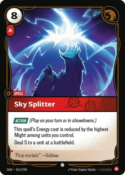 Sky Splitter [OGN-014/298] [Normal]