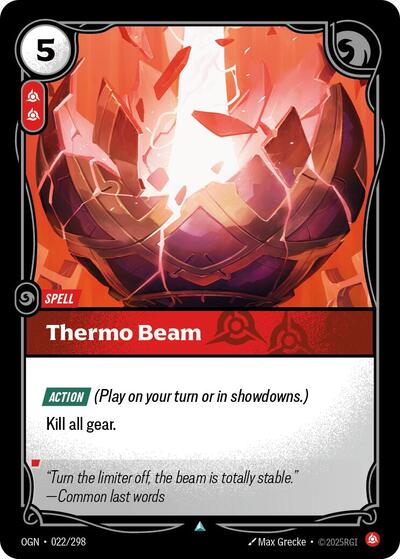 Thermo Beam [OGN-022/298] [Normal]