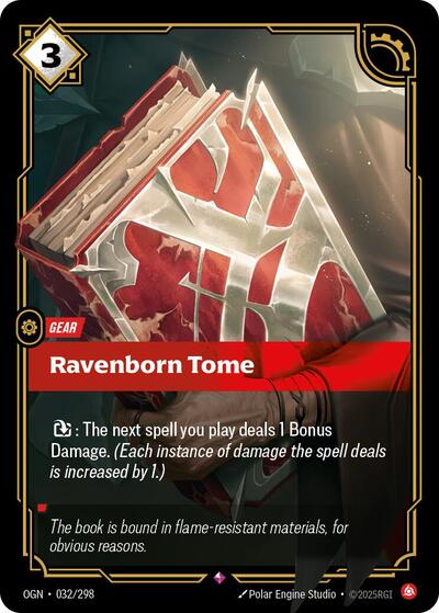 Ravenborn Tome [OGN-032/298] [Foil]