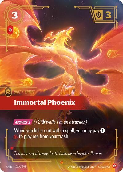 Immortal Phoenix [OGN-037/298] [Foil]