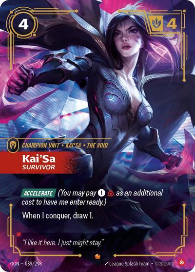 KaiSa Survivor [OGN-039/298] [Foil]