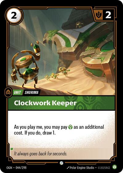 Clockwork Keeper [OGN-044/298] [Normal]