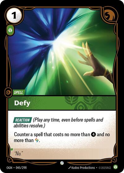 Defy [OGN-045/298] [Normal]
