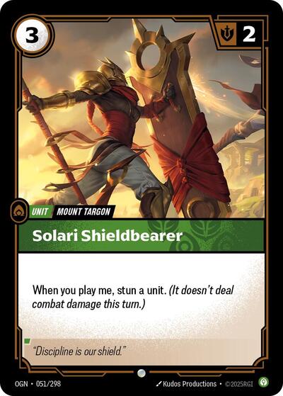 Solari Shieldbearer [OGN-051/298] [Normal]