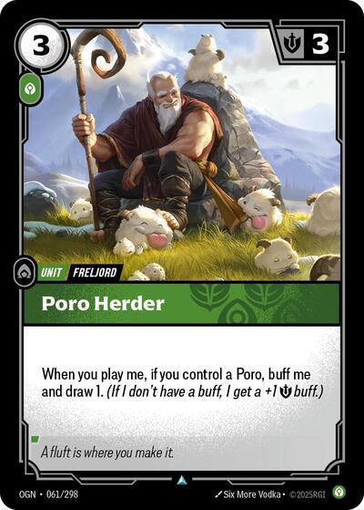 Poro Herder [OGN-061/298] [Normal]