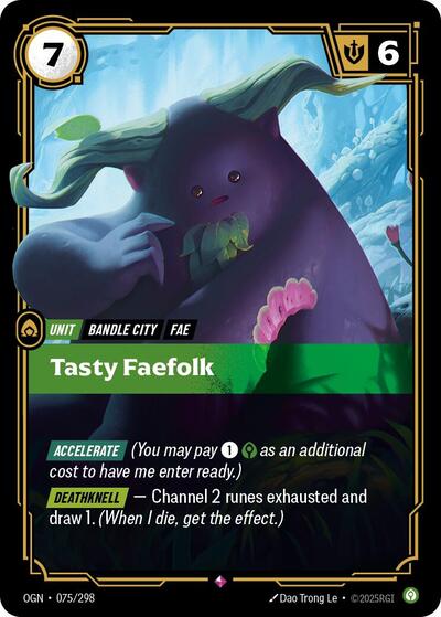 Tasty Faefolk [OGN-075/298] [Foil]