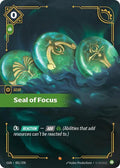 Seal of Focus [OGN-081/298] [Foil]