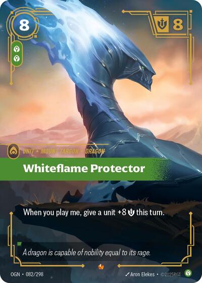 Whiteflame Protector [OGN-082/298] [Foil]