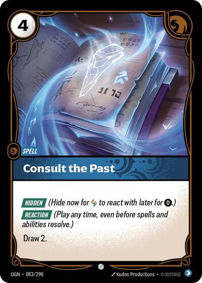 Consult the Past [OGN-083/298] [Normal]