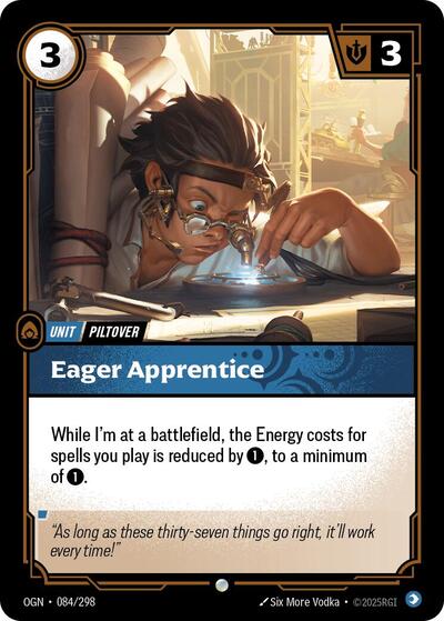Eager Apprentice [OGN-084/298] [Normal]