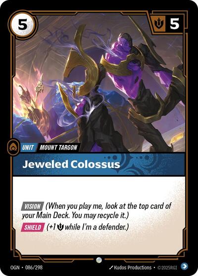 Jeweled Colossus [OGN-086/298] [Normal]