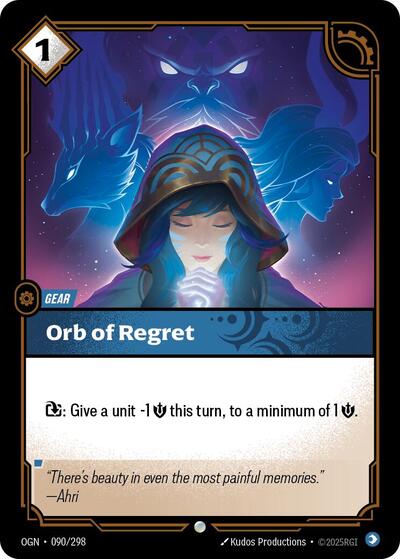 Orb of Regret [OGN-090/298] [Normal]