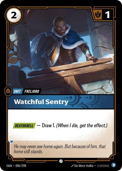 Watchful Sentry [OGN-096/298] [Normal]