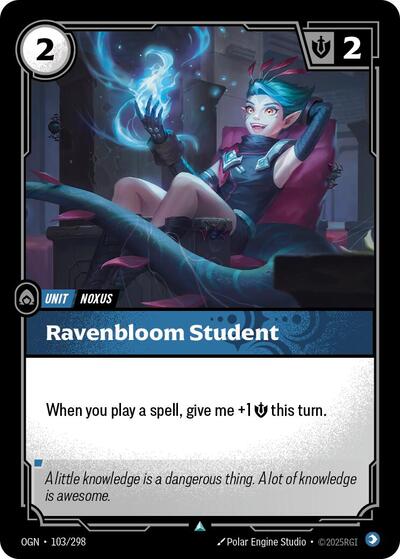 Ravenbloom Student [OGN-103/298] [Normal]