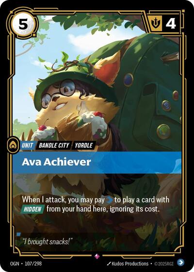 Ava Achiever [OGN-107/298] [Foil]