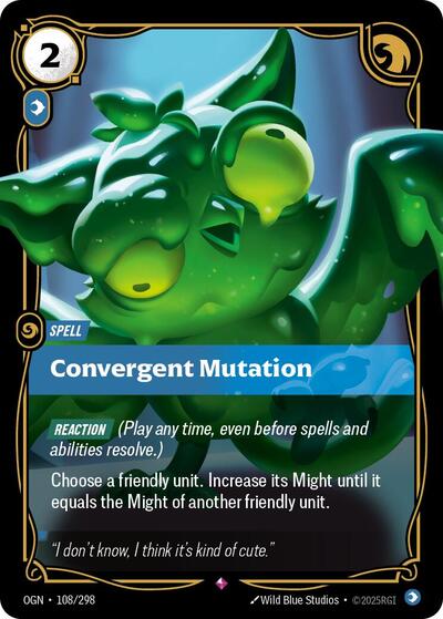 Convergent Mutation [OGN-108/298] [Foil]