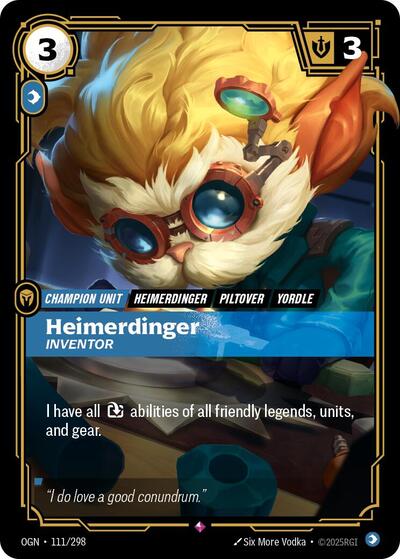 Heimerdinger Inventor [OGN-111/298] [Foil]
