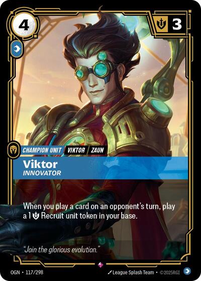 Viktor Innovator [OGN-117/298] [Foil]
