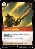 Cannon Barrage [OGN-127/298] [Normal]