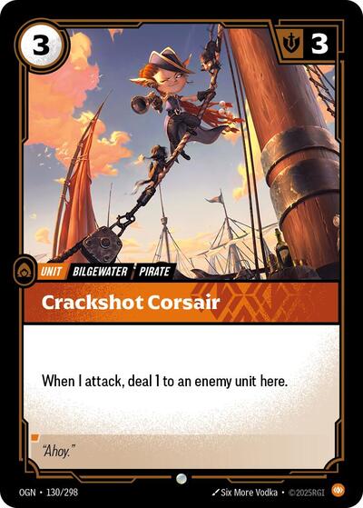 Crackshot Corsair [OGN-130/298] [Normal]