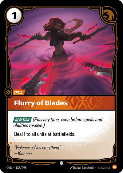Flurry of Blades [OGN-133/298] [Normal]