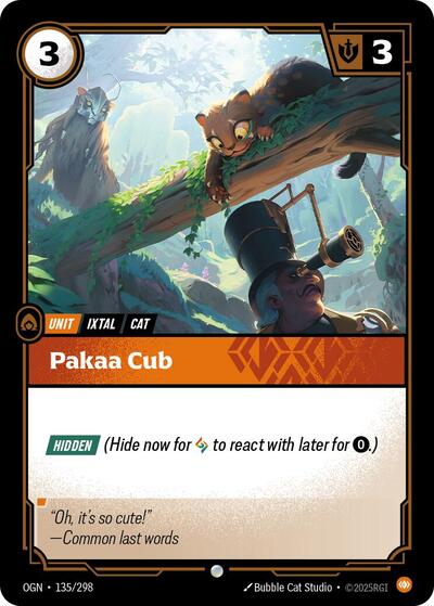 Pakaa Cub [OGN-135/298] [Normal]