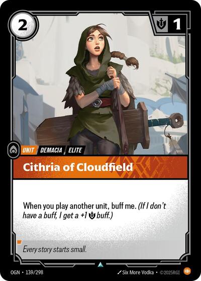 Cithria of Cloudfield [OGN-139/298] [Normal]