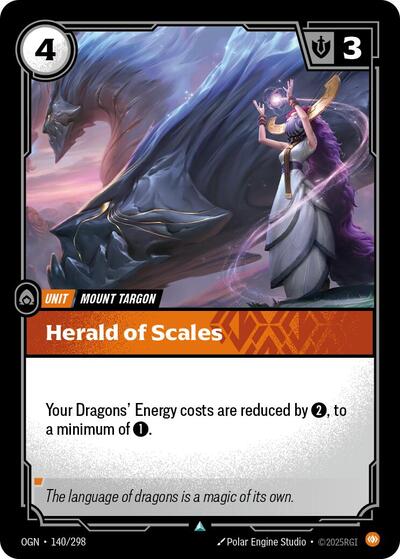 Herald of Scales [OGN-140/298] [Normal]