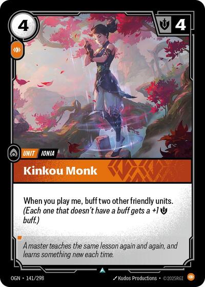 Kinkou Monk [OGN-141/298] [Normal]
