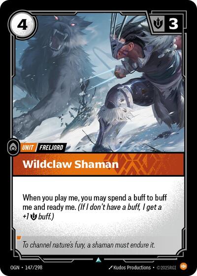 Wildclaw Shaman [OGN-147/298] [Normal]