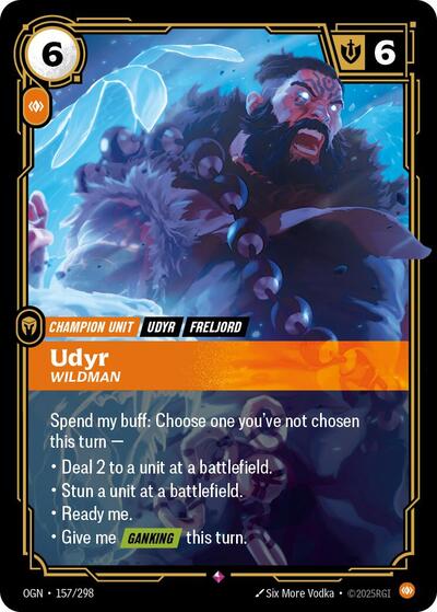 Udyr Wildman [OGN-157/298] [Foil]