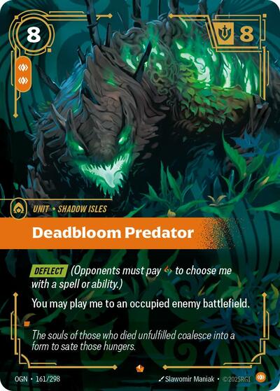 Deadbloom Predator [OGN-161/298] [Foil]