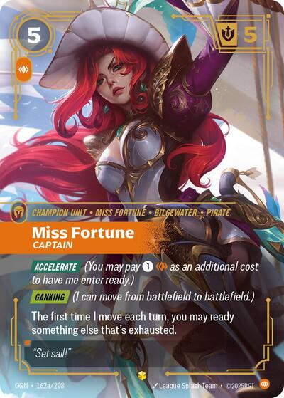 Miss Fortune Captain Alternate Art [OGN-162a/298] [Foil]