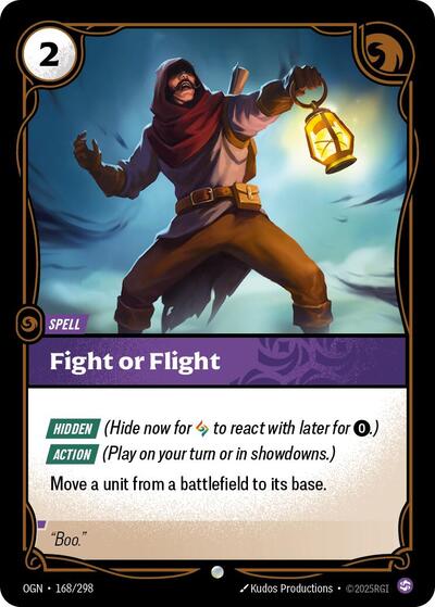 Fight or Flight [OGN-168/298] [Normal]
