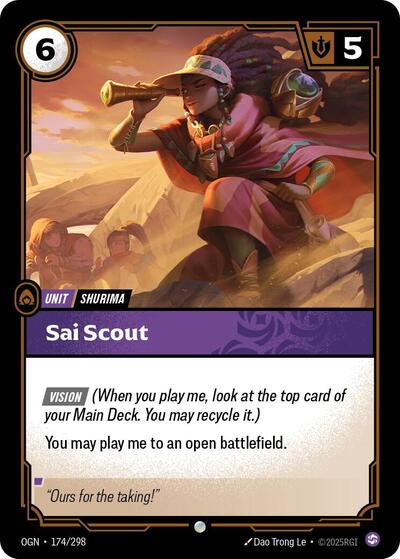 Sai Scout [OGN-174/298] [Normal]