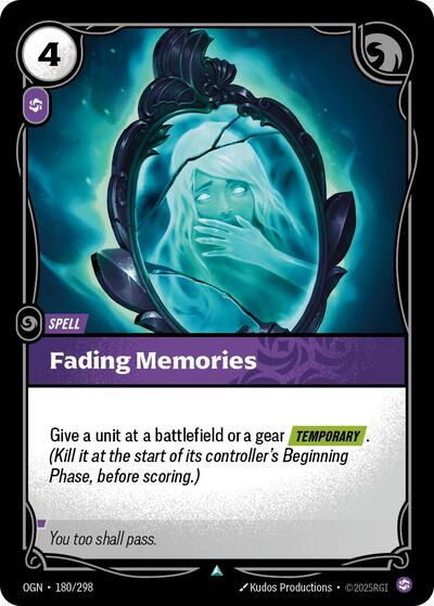 Fading Memories [OGN-180/298] [Normal]