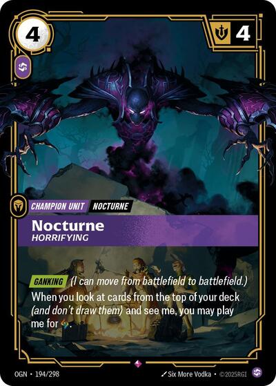 Nocturne Horrifying [OGN-194/298] [Foil]