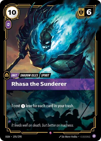 Rhasa the Sunderer [OGN-195/298] [Foil]