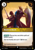 Back to Back [OGN-206/298] [Normal]