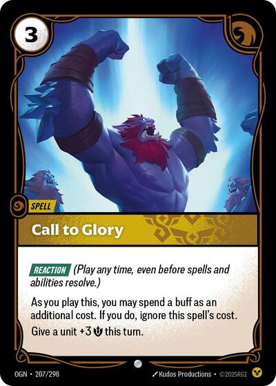 Call to Glory [OGN-207/298] [Normal]