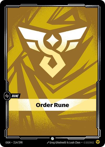 Order Rune [OGN-214/298] [Normal]