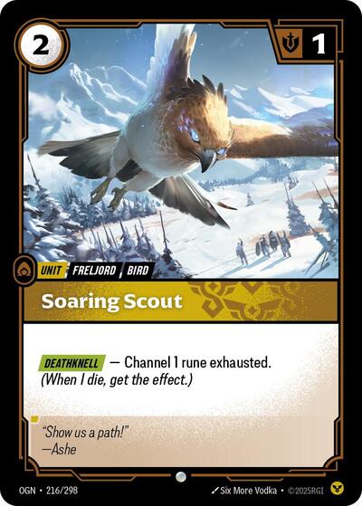 Soaring Scout [OGN-216/298] [Normal]