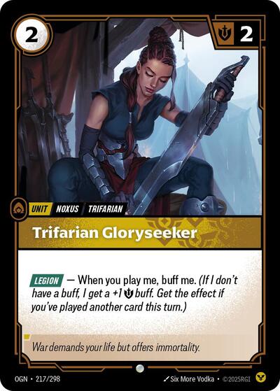 Trifarian Gloryseeker [OGN-217/298] [Normal]