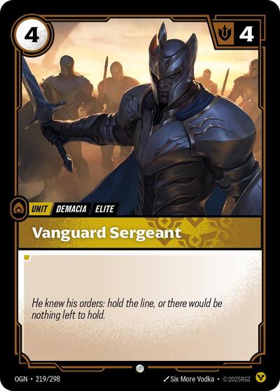 Vanguard Sergeant [OGN-219/298] [Normal]